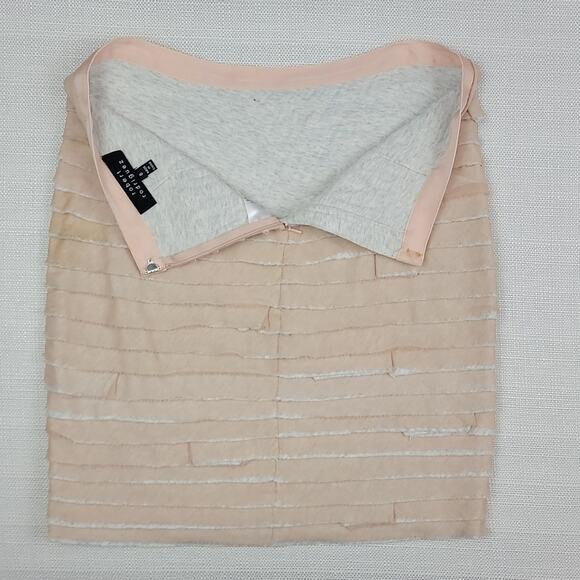 Robert Rodriguez silk tiered mini skirt 8 - Picture 3 of 8